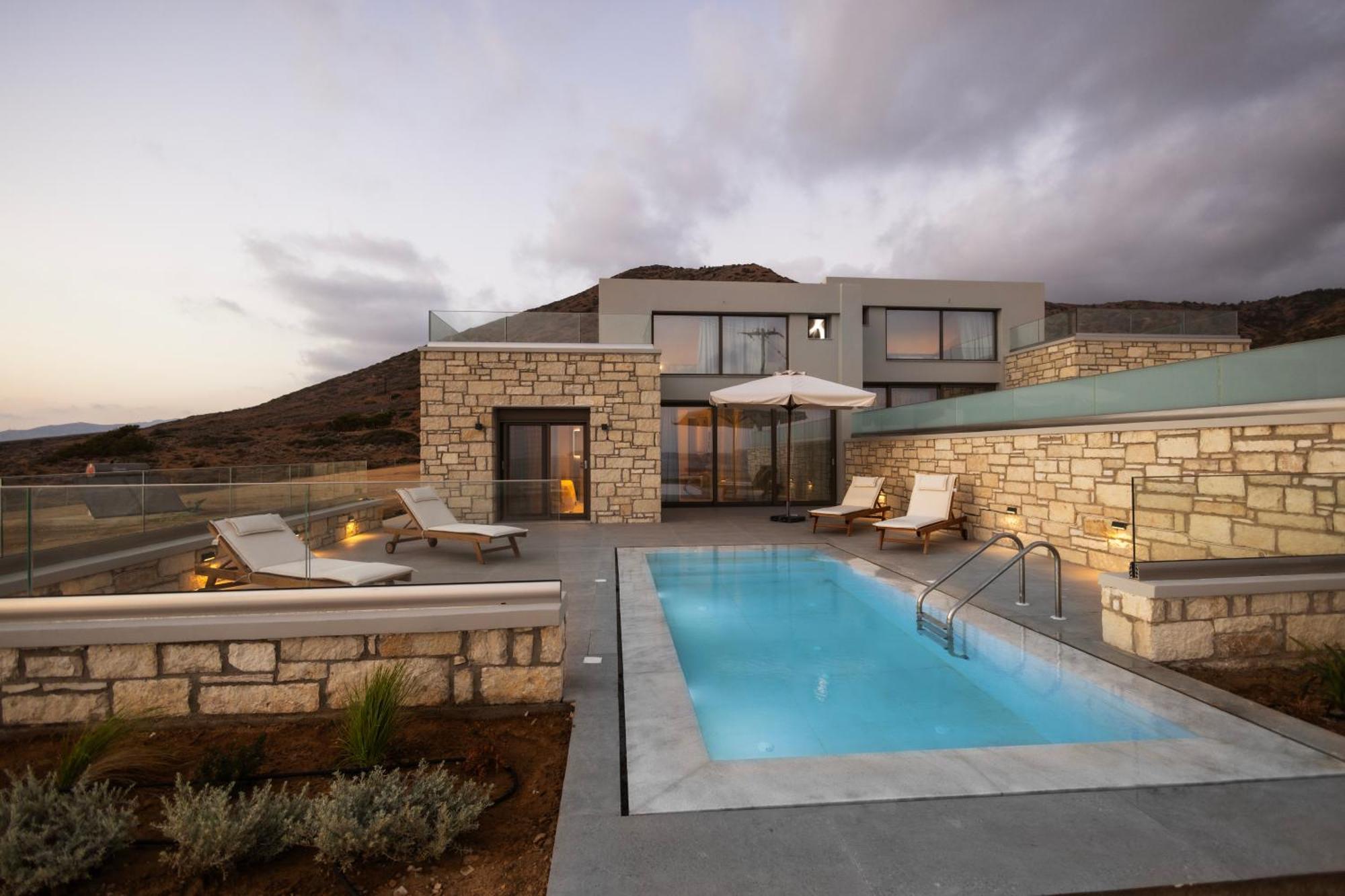 Anemelia Villas Karpathos Bagian luar foto