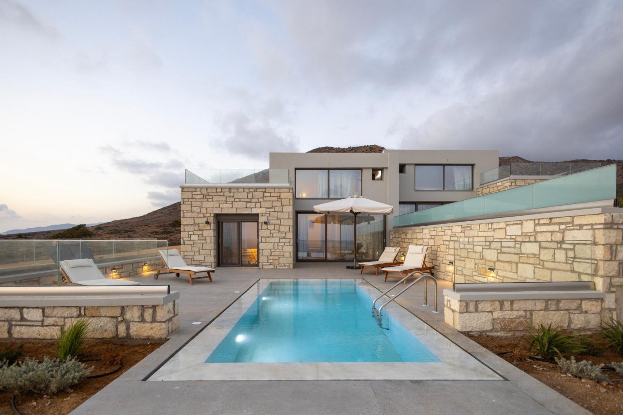 Anemelia Villas Karpathos Bagian luar foto
