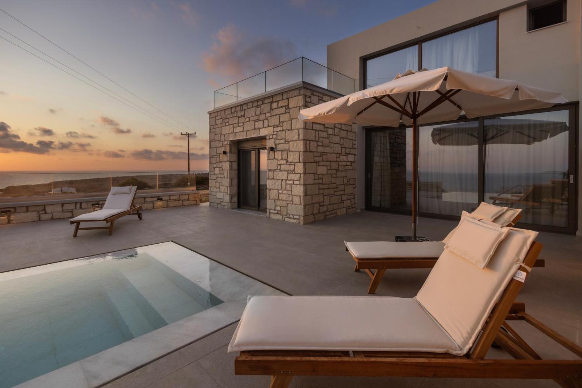 Anemelia Villas Karpathos Bagian luar foto