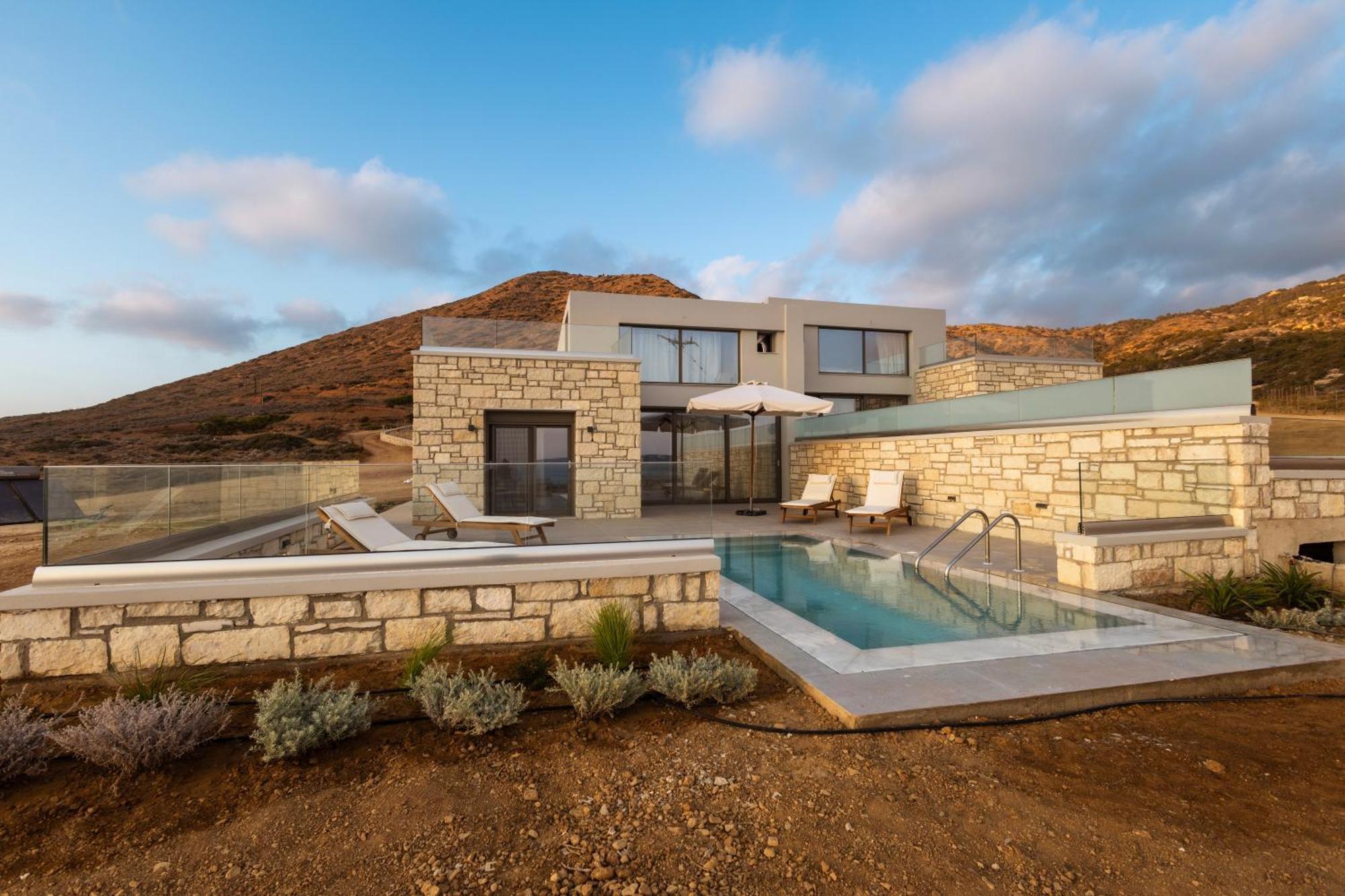 Anemelia Villas Karpathos Bagian luar foto